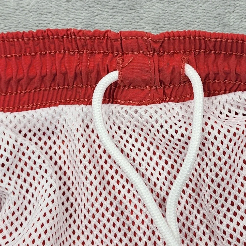 Columbia PFG Swim Trunks Mens 2XL Red‎ Omni-Shade Lined Fishing Shorts Quick Dry